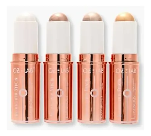 Iluminador En Barra Rise And Shine Silver Glow De Larga Dura