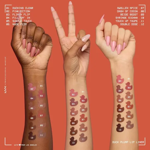 Lápiz Delineador De Labios Nyx Duck Plump Dash Of Cocoa