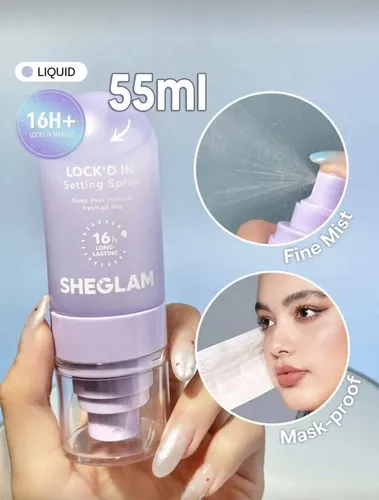 Spray Fijador De Maquillaje Lock’d Sheglam