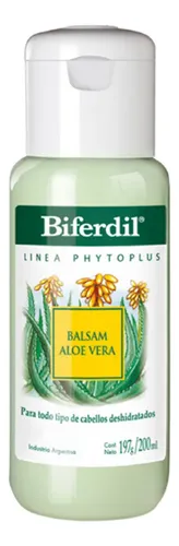 Balsamo Biferdil Aloe Vera Hidrata Pelo Deshidratado 200 Ml