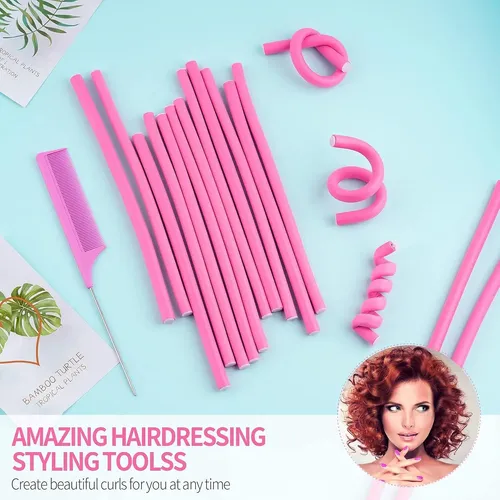 Juego De Rulos Flexibles Buytta 30 Piezas Para Cabello