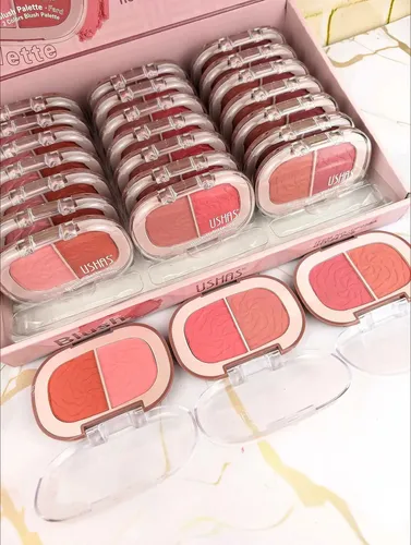 Rubor X 2 Tonos Maquillaje Ushas