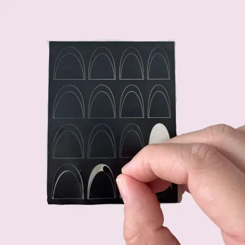 Sticker Para Francesita Guias 2 Planchas Decoraciones Uñas