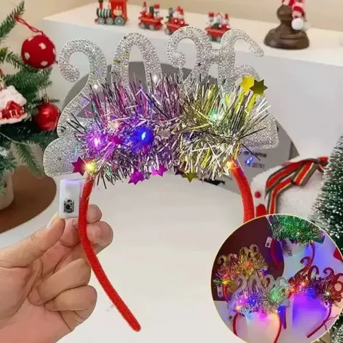 2026 Accesorios De Cabello Iluminados 4 Piezas