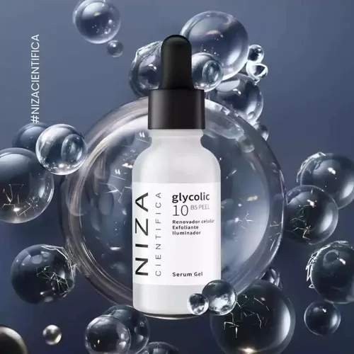 Sérum Niza Cientifica Ácido Glicólico 10% Exfoliante Nocturno 30mL