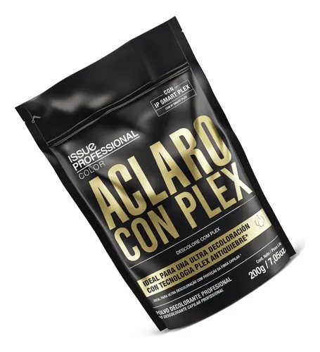 Polvo Decolorante Issue Aclaro Con Plex Antiquiebre 200gr X2 Sin Tono
