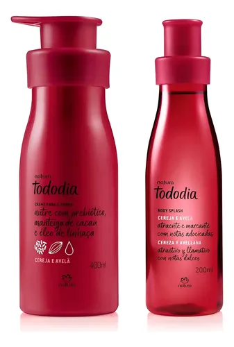 Kit Natura Tododia Cereza Y Avellana 200 Ml Crema