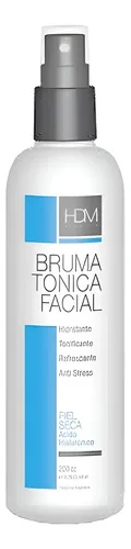 Hdm Bruma Tonica Facial Ácido Hialuronico Piel Seca X 200cc.