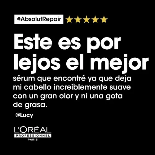 Sérum Absolut Repair Loreal 10 En 1 Reparación Capilar 90ml
