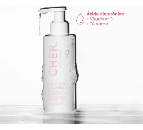 Limpiador Facial Cher Luminous Cleansing Gel 200 Ml
