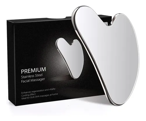Herramienta Facial Gua Sha Daubigny De Acero Inoxidable Para