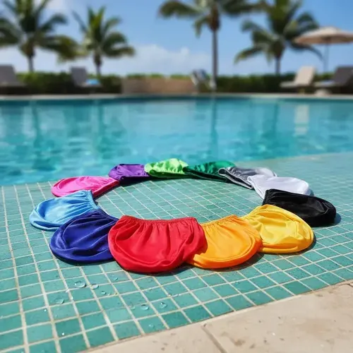 Gorra De Natacion Tela Baño Deporte Gorro Pileta Verano