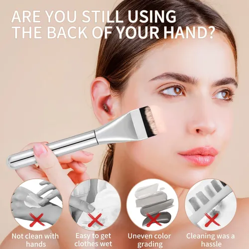 Exexiuo Kit De Paleta De Mezcla De Maquillaje De 3 Piezas Z
