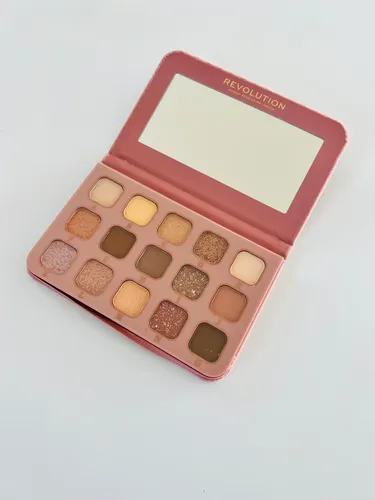 Set De Sombras Importadas Revolution Shimmer Doradas