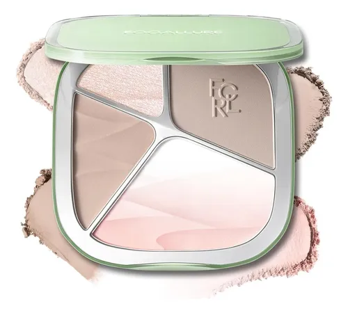 Paleta Focallure Iluminador/contorno 15.5 G Strawberry Latte