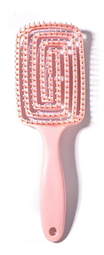 Cepillo De Pelo Ventilado, Profesional, Curvo, Fácil De Usar