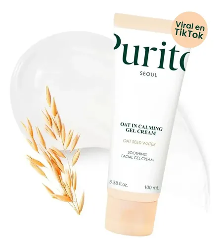Crema En Gel Calmante Avena, 100 Ml, Crema Hidratante Facial