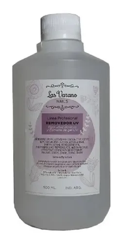 Removedor Para Uñas Semipermanentes Las Varano 500ml