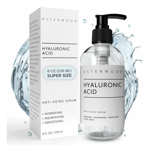 Suero Facial Asterwood Ácido Hialurónico Hidratante 237ml