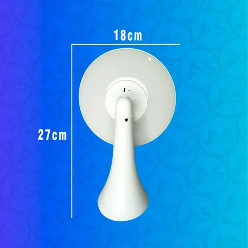 Espejo Con Luz Led Para Maquillaje Tactil 2 En 1 Recargable