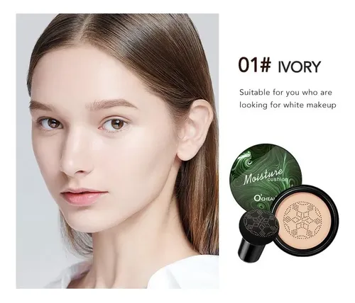 Base Cushion Corrector Esponja Hongo Larga Duración