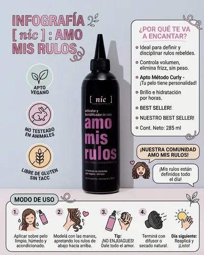 Amo Mis Rulos Crema Para Peinar Definición De Rulos Nic