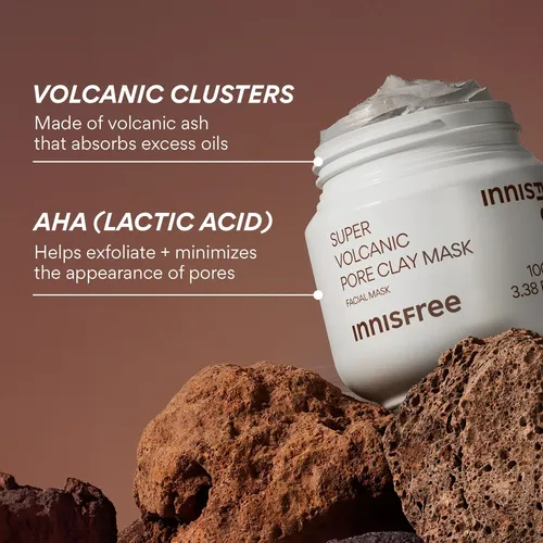 Máscara De Arcilla Innisfree Super Volcanic Pore Con Racimos