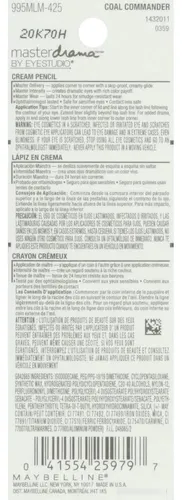 Lápiz Delineador Cremoso Master Drama De Maybelline New