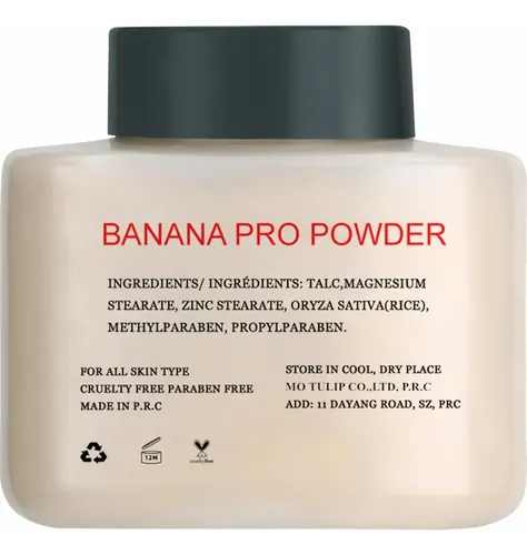 Polvo Suelto Para Hornear Banana Pro Mo Tulip 42g