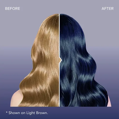 Kit De Tinte Semipermanente Para Cabello Splat Midnight Indi Sin Tono