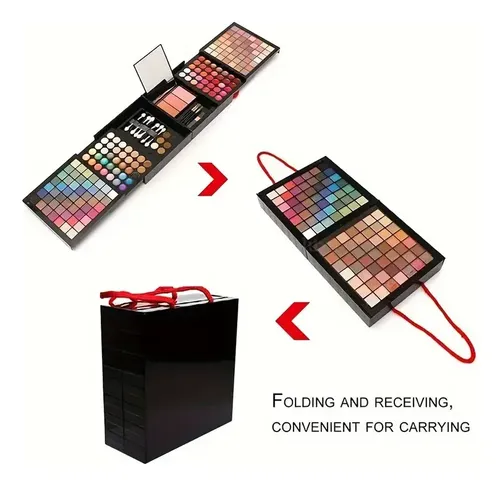 Set De Maquillaje De 177 Colores Que Incluye Paleta De Sombr