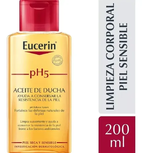Eucerin Ph5 Aceite De Ducha Para Piel Seca Y Sensible 200ml