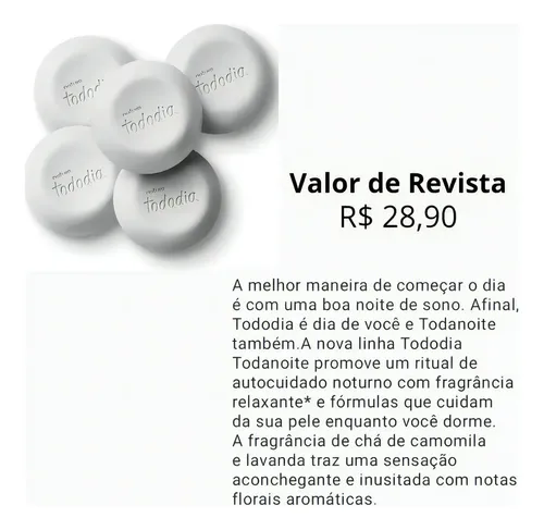 Kit Hidratante Tododia Todanoite 400ml + Jabón 5 Unidades