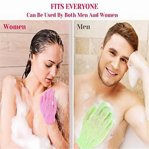 Guantes Exfoliantes Para Baño, 30 Unidades, Guantes Exfolian Random