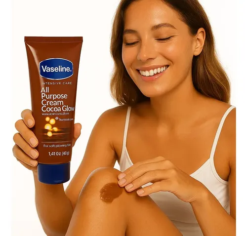 Loción Corporal Vaseline Cocoa Glow Hidratación 40 G Amazon