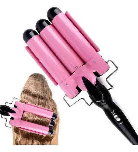 Buclera Onduladora De Pelo Triple Barril