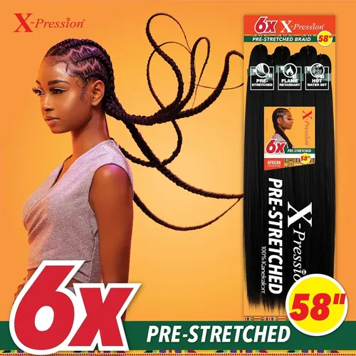 Extensiones Trenza Sensationnel X-pression Preestiradas