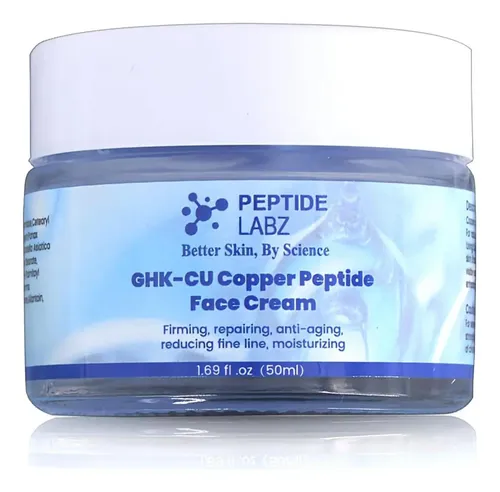 Crema Facial Antiarrugas Ih Ghk-cu Con Péptido De Cobre .*