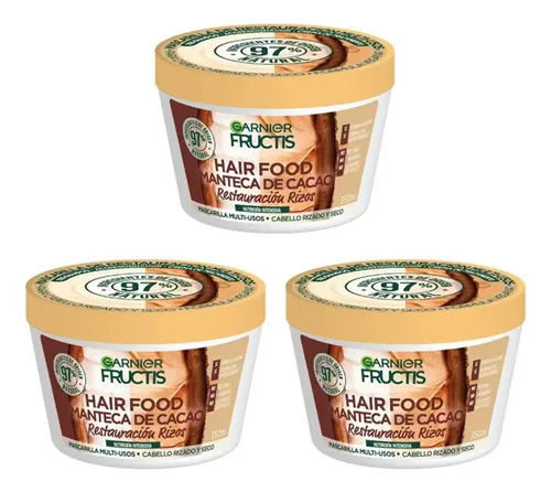 Pack Tratamiento Capilar Garnier Fructis Manteca De Cacao