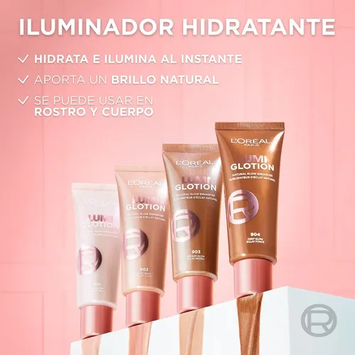 L’Oréal Paris LUMI GLOTION Iluminador Líquido Deep glow 40ml