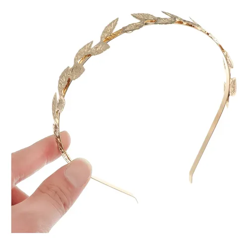 Diadema De Metal Con Forma De Hoja, Accesorio Para El Pelo,