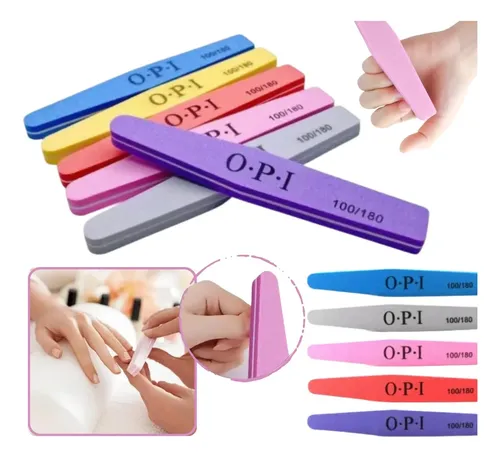 Lima Sponge Buffer 100/180 Dd2 Uñas Esculpidas Manicuria Rec