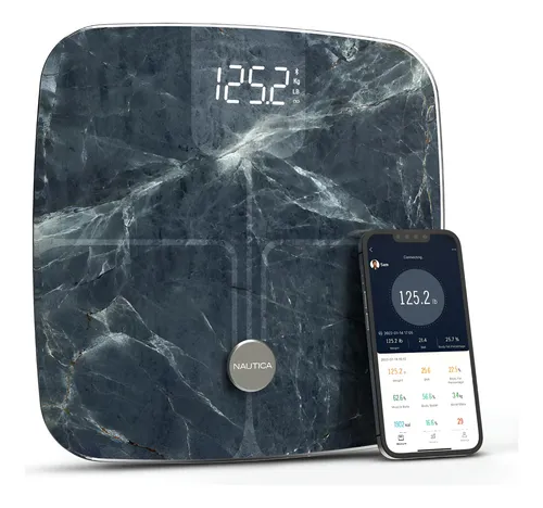 Nautica Báscula Digital De Baño Body Tracker,
