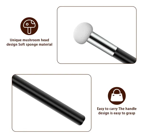 Set De Brochas De Maquillaje Sliverdew Foundation, 6 Unidade