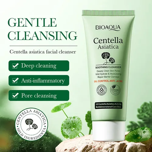 Gel Facial Espumoso Limpiador Centella Asiatica Anti Acne