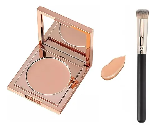 Corrector De Ojeras Colorido Talzpro 4 Tonos Con Brocha