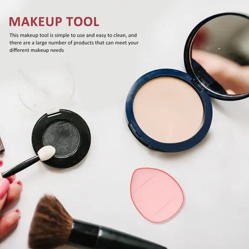 Mini Puff De Dedo Para Maquillaje Facial 7 Pzs Reutilizables
