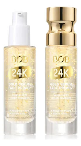 Primer Facial Suero Oro 24k Hidratante Oculta Poros Goldessencemakeupprimer