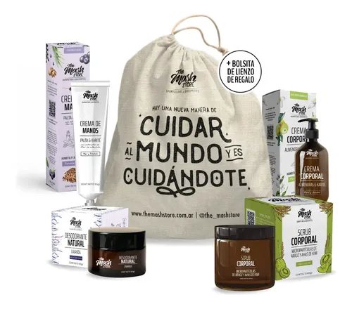 Set Corporal The Mash Store con Crema, Desodorante y Exfoliante de Lavanda