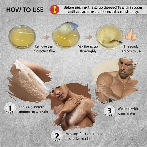 Exfoliante Corporal Colección Del Mar Muerto, Eucalipto Y Me